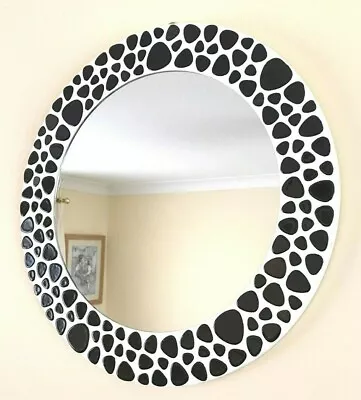 £55 • Buy Rock Pools Pebble Round Mosaic Mirror