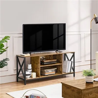 TV Stand Cabinet Unit For 50  TV TV Console With Open Shelves Storage Cabinet • £67.99
