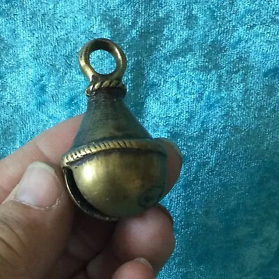 MEDIEVAL BRONZE CROTAL BELL METAL DETECTING FIND ORIGINAL BALL Nose • $34.81