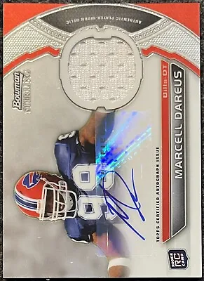 2011 Bowman Sterling #BSAR-MD Marcell Dareus Rookie Patch Auto RPA! • $9.99