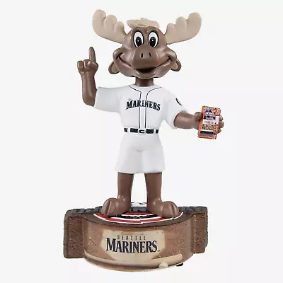 Mariner Moose Seattle Mariners Opening Day Take Ballgame Singing Bobblehead MLB • $59.99