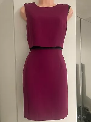 Warehouse Ladies Spotlight V Back Dress Size 12 • £8