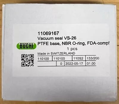$129.99 • Buy Buchi Vacuum Seal VS-26 PTFE 11069167 For R-300/215/210/II Models BRAND NEW