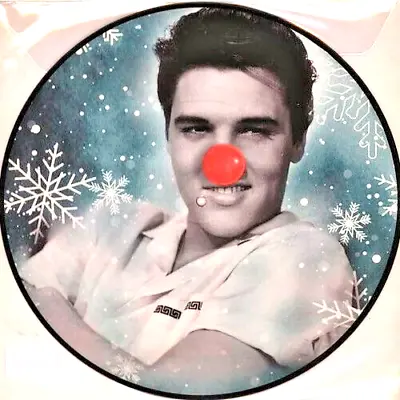 King ELVIS Presley XMAS ALBUM-1957 R2R Exclusive ART PICTURE DISC Only 200 Made! • $94