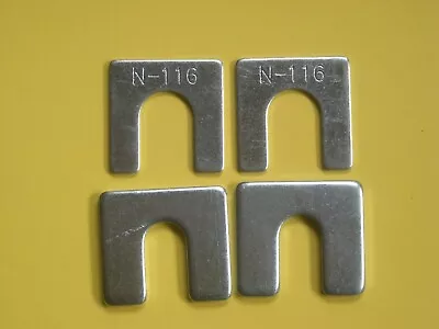 Fender Alignment Shims- 1/16  & 1/8  Thick- 3/8  Slot-QTY OF 30 • $14.88