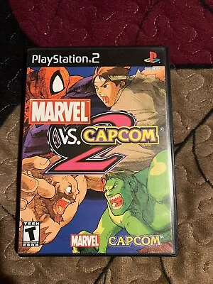 Marvel VS Capcom 2  (PlayStation 2 PS2) CIB Tested US Version • $200