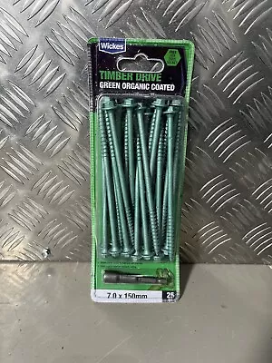 Timber Drive Screws 7x150mm TIMBER FIXINGS FENCING DECKING • £8.95