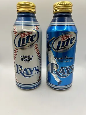 Tampa Bay Rays Empty Aluminum Bottle 2010 Miller Lite Collectible MLB Beer Can • $19.95