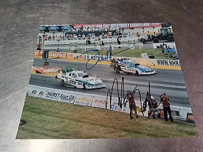 NHRA Tim Wilkerson & Mike Neff 2011 Indianapolis 8x10 Autographed Photo • $14.99