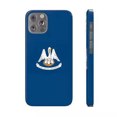 Louisiana State Flag Super Slim Phone Case • $29.99