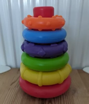 Playgro Ring Tower Stacking Toy 9 Months And Up My First Sort And Stack • £5