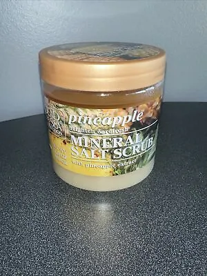 Dead Sea Collection PINEAPPLE Mineral Salt Scrub Aromatic Jar 23.28 Oz • $19.99