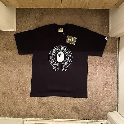 Bape Baby Milo X Chrome Hearts Tee - Large - Brand New • $100