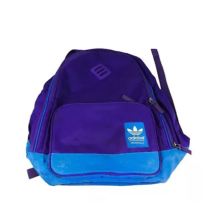 Vintage 1980s Adidas Purple And Blue Backpack • $72.57