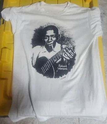 Original 70's R.crumb Robert Johnson T-shirt Psych Art Blues Folk Country Large • $2500