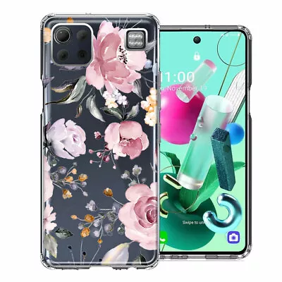 For LG K92 Pastel Spring Floral Flowers Blush Lavender Case • $11.21