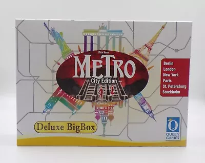 Metro: Deluxe Big Box (City Edition) - Board Game - Free Shipping • $84.99