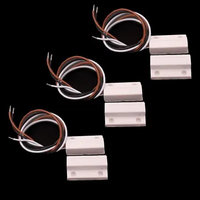 3X Magnetic Switch Normally Open Closed NC NO Door Alarm Window Security Sensor • $12.68