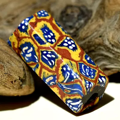 Antique Venetian Square Millefiori Older Production Italian Bead African Trade • $21.25