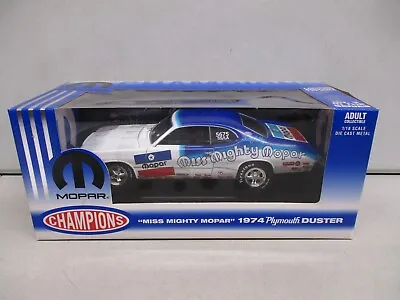 Miss Mighty Mopar 1974 Plymouth Duster 1/18 Signed By Judy Lilly • $149.99