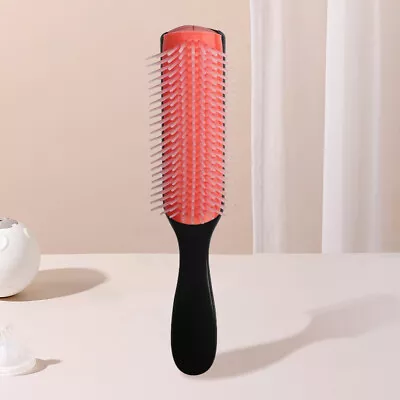 9-Rows Hair Brush Salon Massage Comb Household Hair Comb Hairbrush For Women Men • £3.79