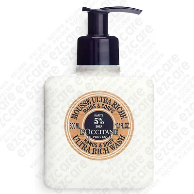 L'occitane Shea Butter Ultra Rich Wash For Hands & Body 10.1fl.oz/300ml US Sell • $23