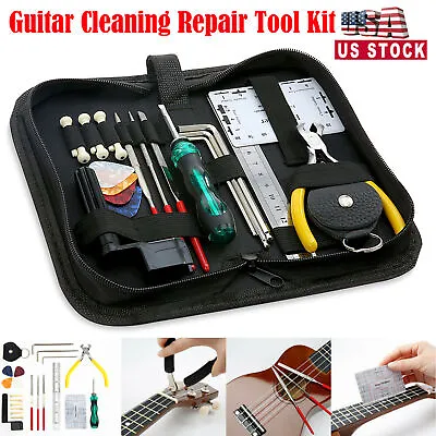 $13.89 • Buy Guitar Fret Crowning Luthier File Leveling Grinding Kits Guitar Repair Tool J1A1