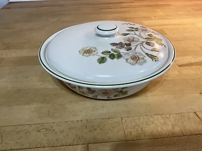 Marks And Spencer Autumn Leaves Casserole Dish 10 Inch S • £12