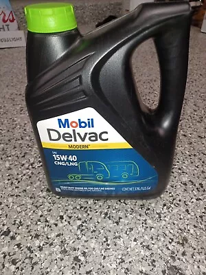 Mobil Delvac 15W-40CNG/LNG Oil - 1 Gallon - Brand New Sealed • $30