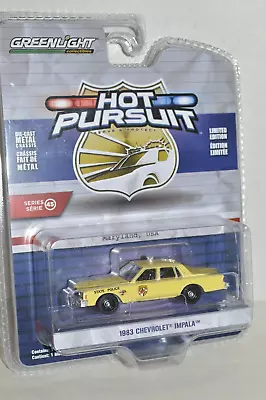 1:64 Greenlight Hot Pursuit 1983 Chevrolet Impala Maryland State Police Car • $14