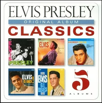 Elvis Presley (5 Cd) S/t + Elvis + Loving You ~ Elvis Is Back ~ G.i. Blues *new* • $49.66