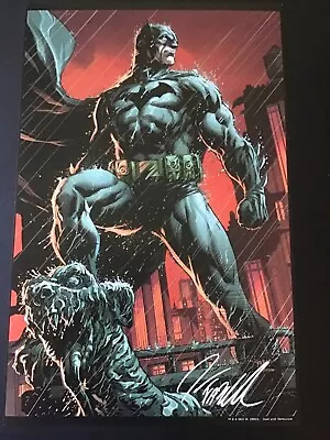 DC BATMAN 131 Art Print SIGNED By JASON FABOK Art Print COVER • $49.99