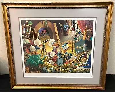  An Embarrassment Of Riches  Disney Lithograph Print By Carl Barks #328/500 COA • $1999.99