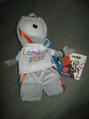 £5 • Buy London 2012 Olympic Mascot Backpack- WENLOCK. NEW With Tags.