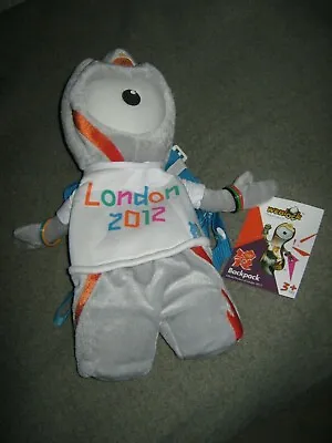 London 2012 Olympic Mascot Backpack- WENLOCK. NEW With Tags. • £5