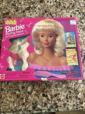 Vintage Cut And Style Barbie Styling Head Blonde Mattel 67246 New In Box 1995 • $90.99