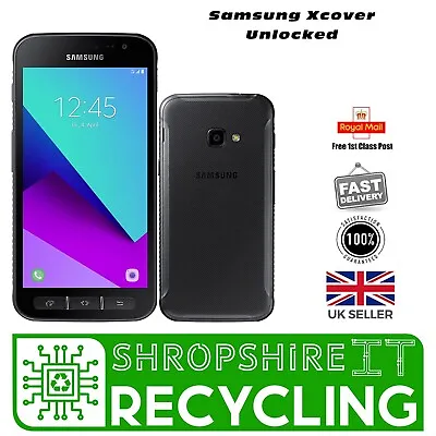 Samsung Galaxy Xcover 4 16GB - (Unlocked) Android Smartphone • £24.99