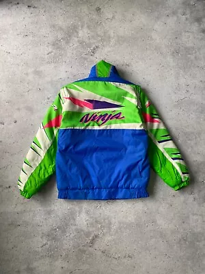 Vintage Kawasaki Ninja Transformer Racing Jacket • $130