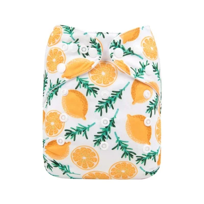 $10.36 • Buy Alva Baby Lemon Thyme Print Modern Cloth Nappy