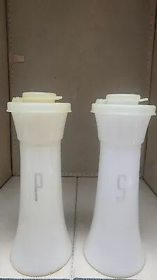 Vintage Tupperware Salt And Pepper Shakers 6.25 Inches Tall  • $24.99