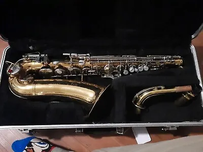 Selmer Bundy Alto Saxophone W/ Case Gooseneck And Mouthpiece TESTED • $195