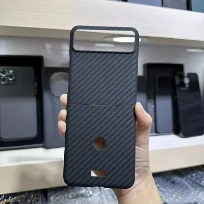 Real Carbon Fiber Hard Cover Case For Motorola Moto Razr 40 2023 Version • $29.99