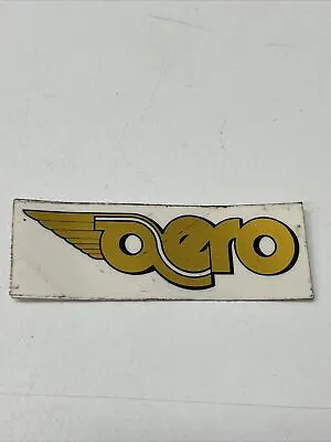 VINTAGE BMX AERO NOS DECAL OLD SHOP STOCK SCHOOL STICKER BIKE 80s RACER • $12.99