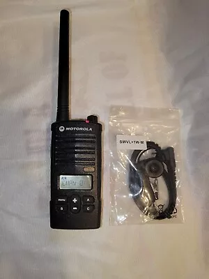 Motorola Walmart RDM2070d Two-Way Radio(2batteries Charger Radio Earpiece) • $150