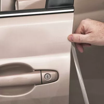 Car Door Edge Scratch Guard Strip Trim Protector Strip Sticker Accessories Clear • $7.67