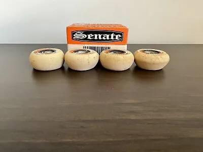 VINTAGE Arlo's LONE STARS EISENBERG Senate Wheels 56mm Inline Skating USED Box • $99.99