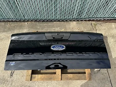 2023 2024 Ford F250 F350 Factory Tailgate Agate Black Camera Hole NO STEP OEM • $900