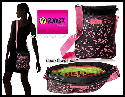 $38.50 • Buy Zumba Hello Gorgeous Crossbody Bag Tote - Stylish & Hip - Great Gift! EliteZWear