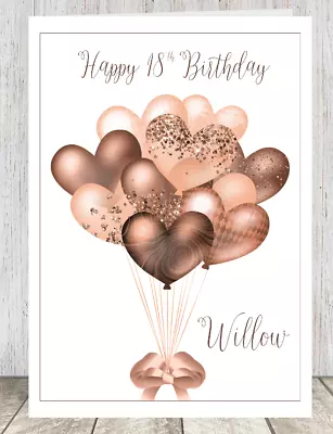 Personalised Money Voucher Wallet Gift Card 18th 21st 30th 40th Happy Birthday • £3.49