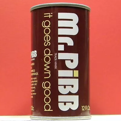 Mr Pibb Soda Can A Product Of The Coca Cola Co Madison Wisconsin S264 H/G A/F • $7.95